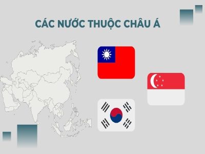 Các nước châu Á - Visa Mỹ đi được những nước nào?