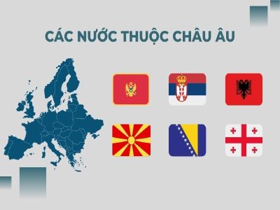 Các nước châu Âu - Visa Mỹ đi được những nước nào?